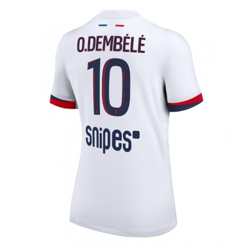 Dres Paris Saint-Germain Ousmane Dembele #10 Gostujuci za Žensko 2025-26 Kratak Rukav